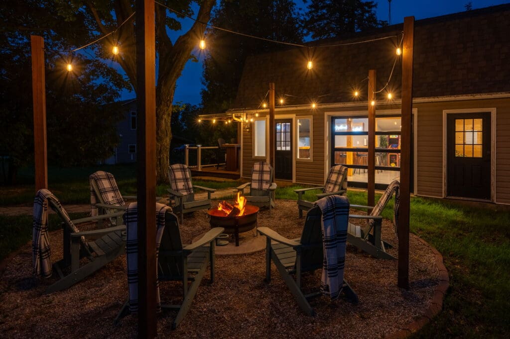 Door county dog-friendly patios