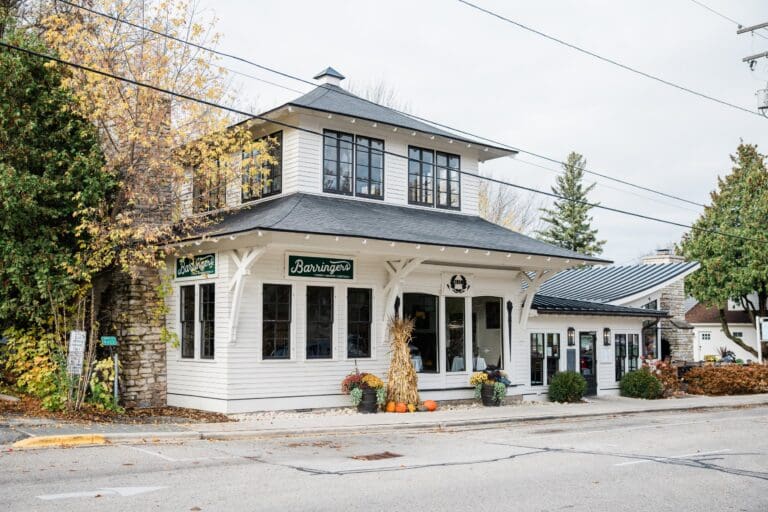 winter dining options in door county